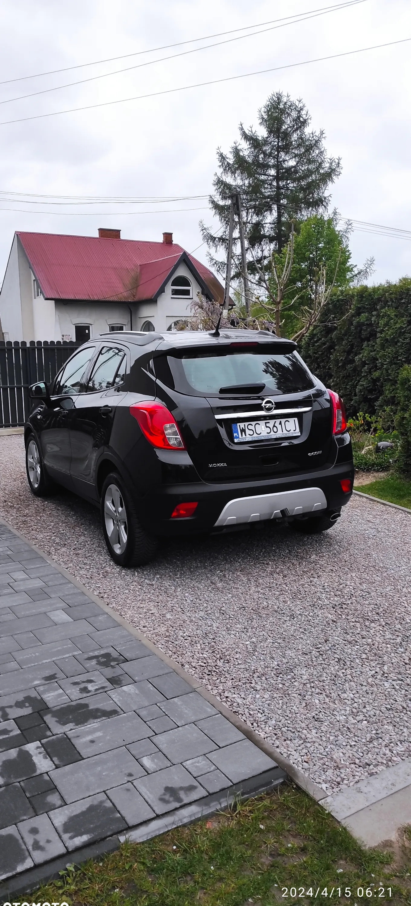 Opel Mokka cena 48900 przebieg: 136800, rok produkcji 2014 z Ryn małe 46
